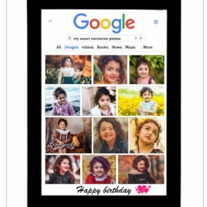 Customised Google Themed Photo Frame