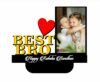 Personalized Raksha Bandhan Photo Frame Gift Best Sister