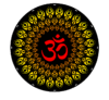 OM MANDALA CREATION Om Mandala wall Hanging Led Wall Decor  (12 inch X 12 inch