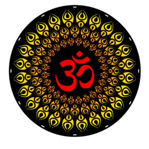 OM MANDALA CREATION Om Mandala wall Hanging Led Wall Decor  (12 inch X 12 inch
